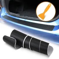 Carbon fibre sticker for car trunk