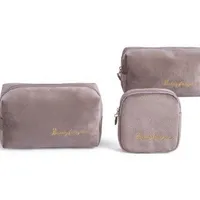 Set of women's cosmetic bags 3 pieces T591