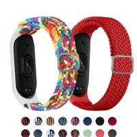 Adjustable elastic belt for Xiaomi Mi Band 7, 6, 5, 4, 3 - Comfortable textile bracelet