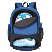 Sports backpack for the ball with space for shoes for youth