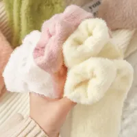 Luxury ladies sleeping socks - warm plush material, several colour variants