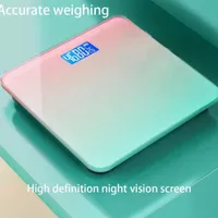 1ks Gradient Color Weight Scale, Charging Model Electronic Weight, Domov Presnosť Rezistentná vysoko presná stupnica hmotnosti, Long Endurance Weight Scale Q