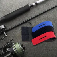 Flexible Velcro straps for fishing rods