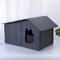 Maison pour chat extérieure imperméable et lavable