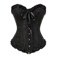 Ladies sexy lace corset in different colours