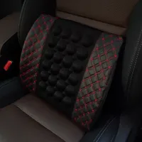Elektrický masážní polštář do auta Sedadlo vozidla Podpora bederní podložky Masážní přístroj do auta