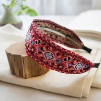 Women's embroidery headband