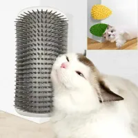 Play massage brush for hair removal and cat care