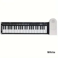 Electronic positioning piano of black color for beginners and advanced with recording function and teaching mode