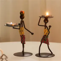 1 piece creative candlestick for a romantic dinner - Decoration table, restaurant and home