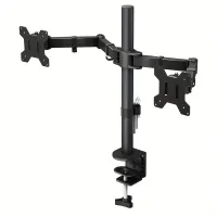 Computer PC Monitor Holder With Two Screens 2 33,02-68,58 Cm Screen Table Free Lifting Frame Holder Arm Multiangle VESA 75/100 Mm