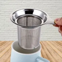 Premium stainless steel tea filter with fine sieve for precise lugging and smooth pouring