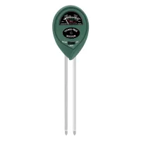 Garden meter for soil pH