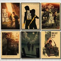 Poster cu motivul jocului The Last of Us