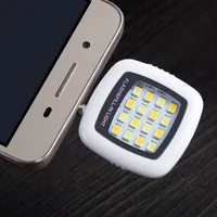 Lumină externă și bliț pentru smartphone, 16 LED-uri
