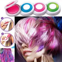 Colored hair chalks