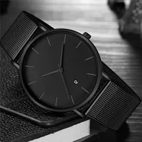 Stylish Men's Stainless Steel Quartz Watch