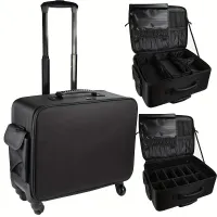 Profesionálna batožina s veľkou kapacitou a multifunkčná kozmetická taška na cestovanie