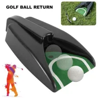 Automatic golf ball return Putting Cup training tool
