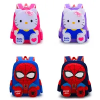 Sac à dos 3D pour enfants avec motif Hello Kitty ou Spiderman