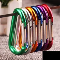 10 pcs color mini carabiner