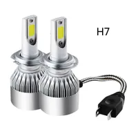 Set 2 becuri LED H7 6000K 36W/3800LM 12V/24V