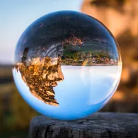 Crystal ball for photography