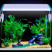 Iluminare LED pentru acvariu - albastru-alb