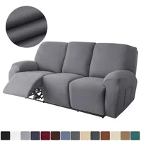 8 sztWielka aksamitna sofa - Pranie na 3-osobowe łó