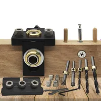 3-in-1 Universal Drilling Jig - Adjustable Pin Drill and Stop