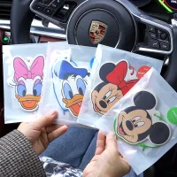 Modern car air freshener with Mickey Mouse Morton motif