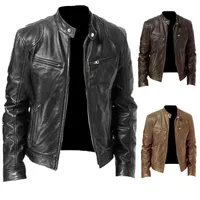 Men's luxury leather jacket Brandon