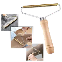 Wooden hair remover