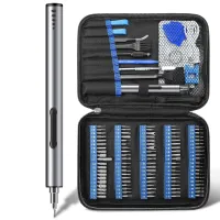 Electric screwdriver with bits 120 pcs