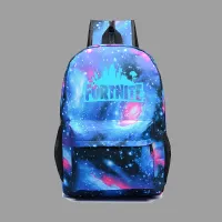 Rucsac școlar luminos cu un design cool Fortnite