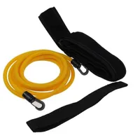 Adjustable resistance belt for swimming training