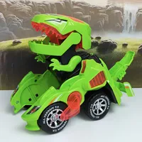 Transformujte auto s dinosaurami