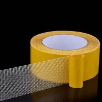 Vysoko viskózna obojstranná páska Grid Fiber Transparentná obojstranná páska