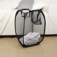 Skladacie sieťované práčovňa košík