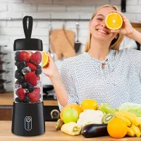 Portable Electric Mixer On Smoothie and Sports Drinks With Charging Options Over USB