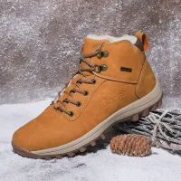 Snehové topánky pánske zimné vonkajšie treking ľahké tenisky