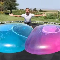 Magical interactive inflatable bubble for children