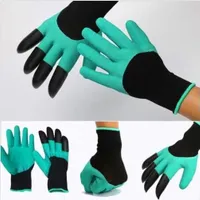 Garden gloves with four claws