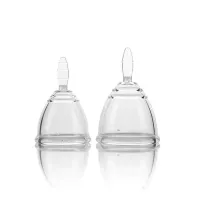 Clear menstrual cup J3313