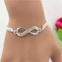 Ladies bracelet with infinity sign