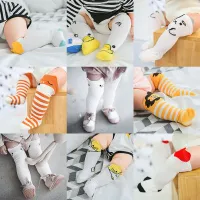 Chaussettes montantes en coton doux pour enfants