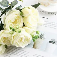 Decorative wedding artificial flowers - 7 flowers