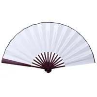 Silk folding fan - more colours