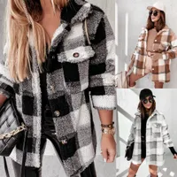 Women's warm and comfortable shirt style jacket