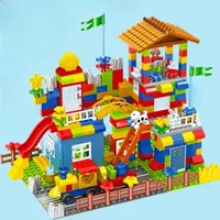 Jeu de construction pour enfants en couleur - grandes briques - pour les tout-petits